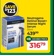 Neutrogena Retinol Boost+ Intense Night Serum-30ml