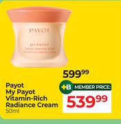 Payot My Payot Vitamin Rich Radiance Cream-50ml