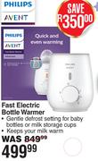 Philips Fast Electric Bottle Warmer