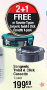 Tommee Tippee Sangenic Twist & Click Cassette 1 Pack-Each