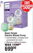 Philips Basic Single Electric Breast Pump