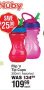 Nuby Flip 'n Tip Cups Assorted-Each