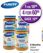 Purity 8 Months Assorted-200ml