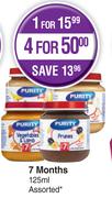 Purity 7 Months Assorted-125ml