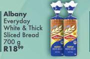 Albany Everyday White & Thick Sliced Bread-700gm Each