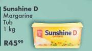 Sunshine Margarine Tub-1Kg