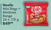 Nestle Mini Bags + Minitures Range-24 x 110gm