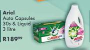 Ariel Auto Capsules 30s & Liquid 3Ltr