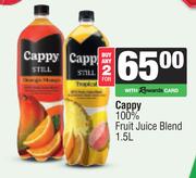 Cappy 100% Fruit Juice Blend-For 2 x 1.5L