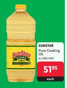 Sunstar Pure Cooking Oil-2L Each