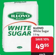 Illovo White Sugar-2.5Kg Each