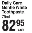 Meridol Daily Care Gentle White Toothpaste-75ml Each