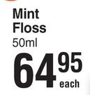 Colgate Mint Floss-50ml Each