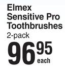Elmex Sensitive Pro Toothbrushes 2 Pack-Each