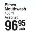 Elmex Mouthwash Assorted-400ml Each
