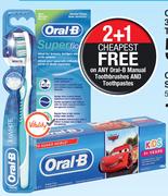 Oral-B 3D White Toothbrush-Each