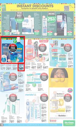 Dis-Chem : Staying Healthy Made Easy (21 July - 14 August 2022), page 19