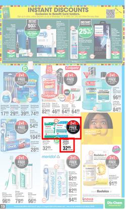 Dis-Chem : Staying Healthy Made Easy (21 July - 14 August 2022), page 19