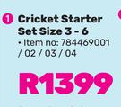 Cricket Starter Set Size 3-6