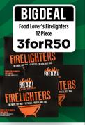 Food Lover's Firelighters-For 3 x 12Piece