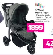 Little One 3 Wheel Deluxe Jogger-Each