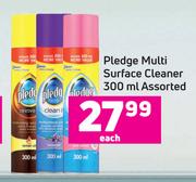 Pledge Multi Surface Cleaner Assorted-300ml Each