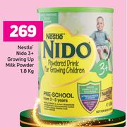 Nestle Nido 3+ Growing Up Milk Powder-1.8Kg