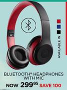M Stuff Bluetooth Headphones With Mic