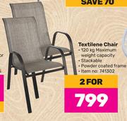 Textilene Chair-For 2