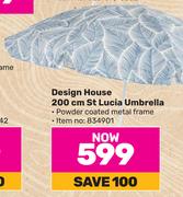 Design House 200cm St Lucia Umbrella