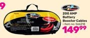 Moto Quip 200 AMP Battery Booster Cables