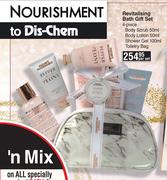 Nature's Nourishment Pepper & Peony Revitalising Bath Gift Set (4 Piece)-Per Set