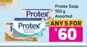 Protex Soap Assorted-For 5 x 150g              