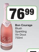 Bon Courage Blush Sparkling Vin Doux-750ml