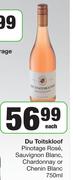 Du Toitskloof Pinotage Rose, Sauvignon Blanc, Chardonnay Or Chenin Blanc-750ml Each
