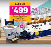 Corona Extra Beer 24 x 355ml With Gift Pack-For All