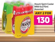 Hooch Spirit Cooler NRB Assorted-For Any 2 x 6 x 275ml