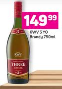 KWV 3 Yo Brandy-750ml