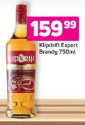 Klipdrift Export Brandy-750ml