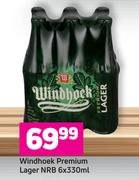 Windhoek Premium Lager NRB-6 x 330ml