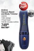 Andros Vacuum Beard & Body Trimmer