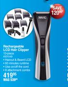 Wahl Rechargeable LCD Hair Clipper 13 Piece