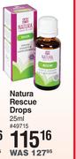 Natura Rescue Drops-25ml