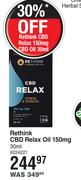 Rethink CBD Relax Oil 150mg-30ml