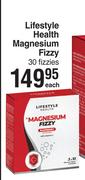 Lifestyle Health Magnesium Fizzy 30 Fizzies-Each