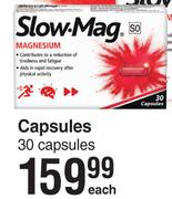 Slow Mag Capsules 30 Capsules-Each