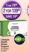 Lifestyle Health Stress Support 20 Tablets-For 2