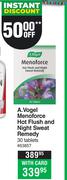 A.Vogel Menoforce Hot Flush & Night Sweat Remedy 30 Tablets