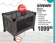 SafeWay Basico Camp Cot