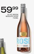 Olive Brook Moscato Rose-750ml